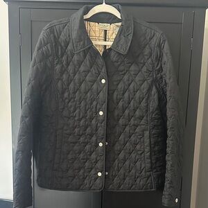 L.L. Bean Black Quilted Puffer Jacket